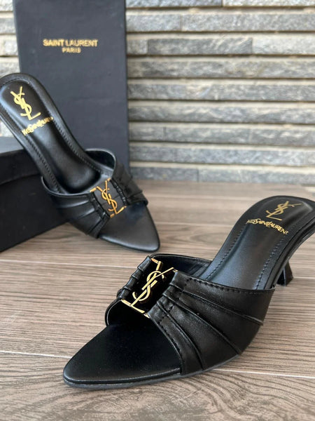 YSL Babylone Mules Sandals