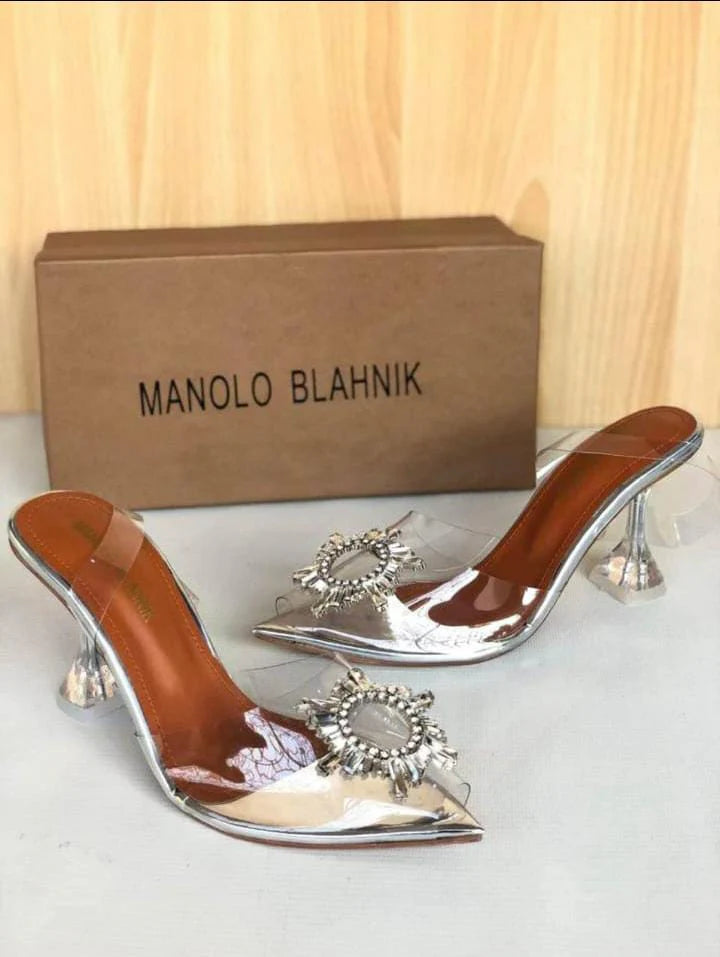 Manolo Blahnik Swarovski Heels