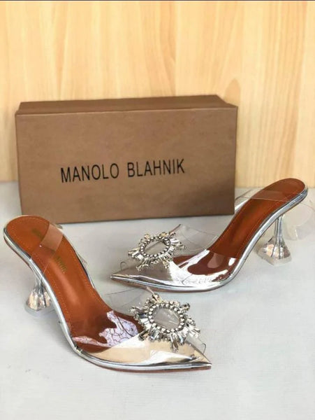 Manolo Blahnik Swarovski Heels